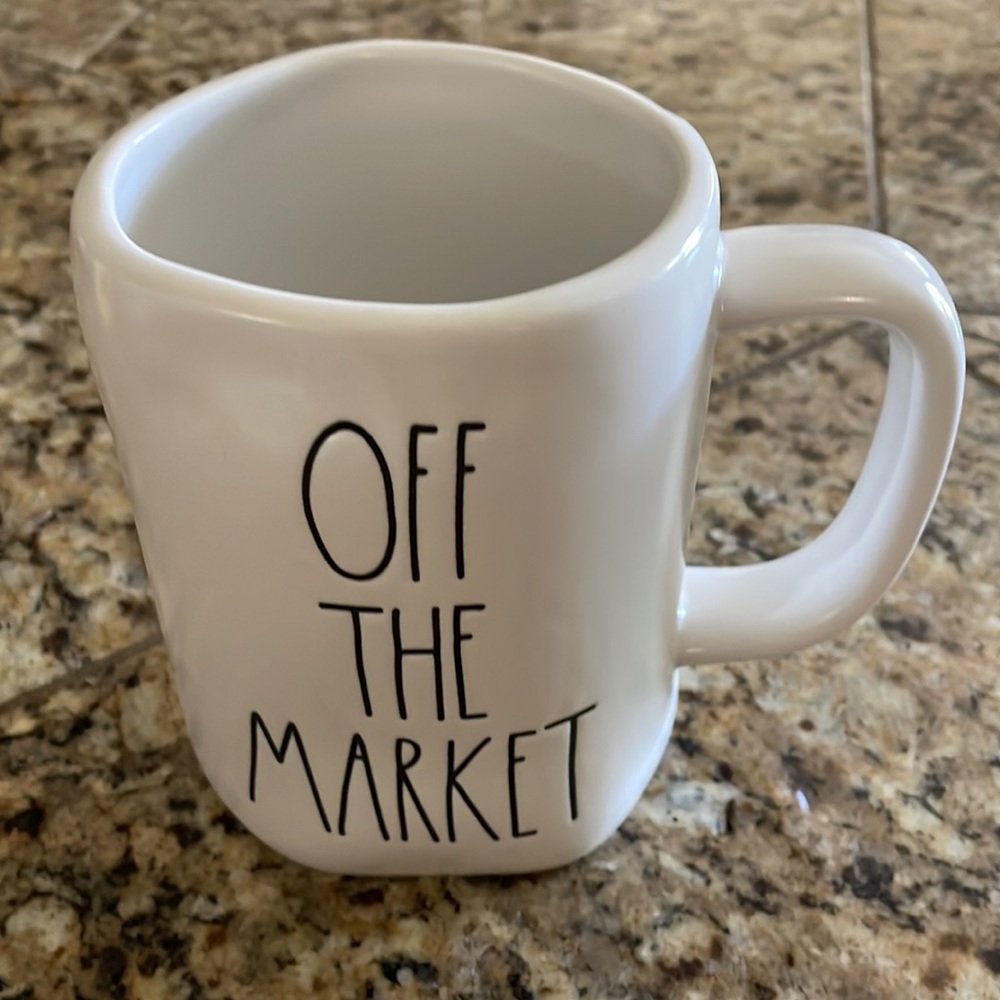 Rae Dunn OFF THE MARKET ceramic Mug